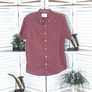 Urban Pipeline Pink Button Down Shirt Medium